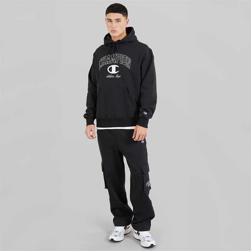 Champion Mens State Of Play Cuffed Cargo Joggers Black - Image 4