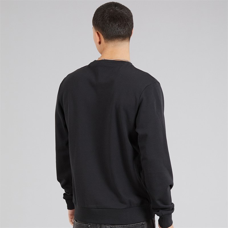 Champion Mens Graphic Shop Logo Sweatshirt Black - Image 2