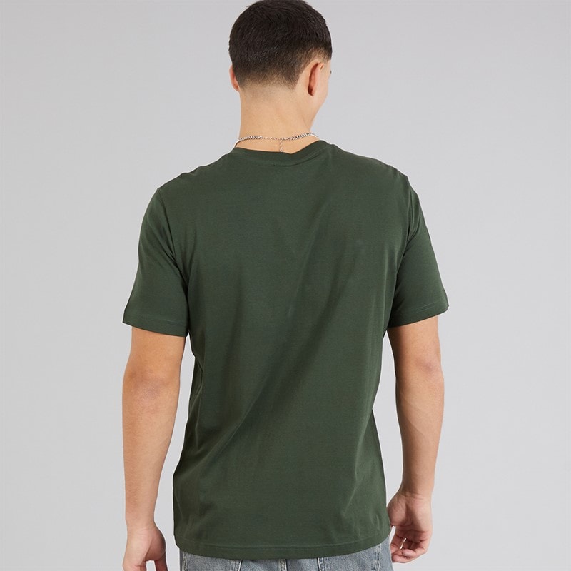 Champion Mens Graphic Shop Logo T-Shirt Military Green - Image 2