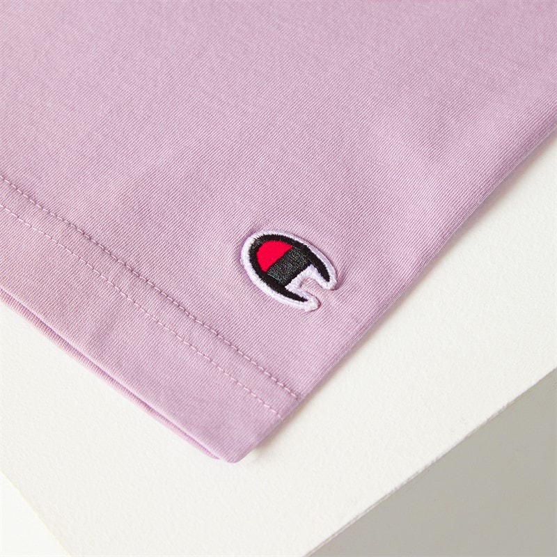 Champion Mens C-Table Graphic Logo T-Shirt Pink - Image 5