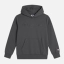 Champion Junior Icons Tonal Logo Hoodie Flint Grey