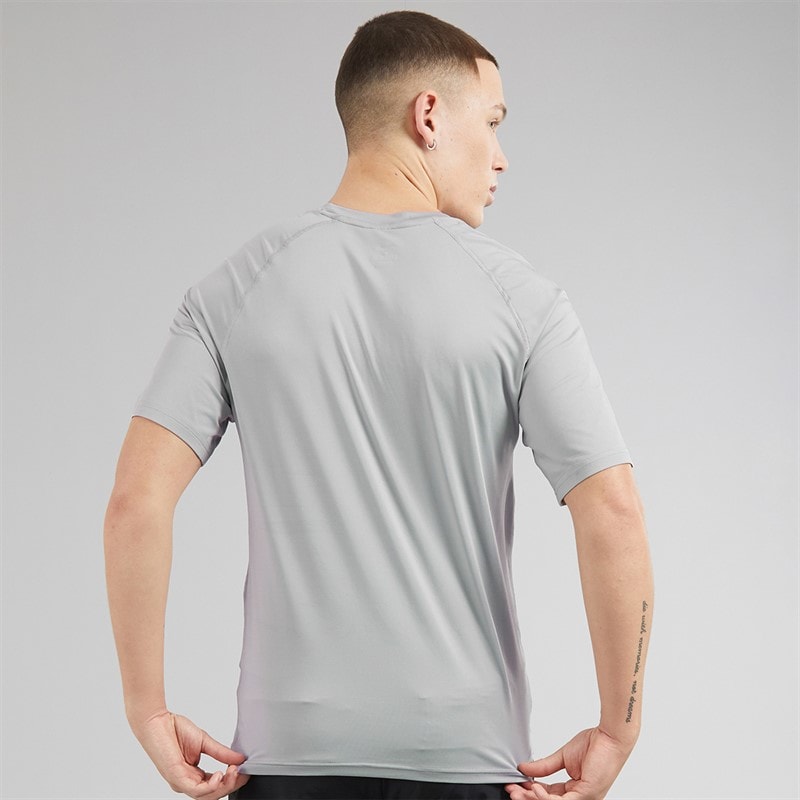 Champion Mens Athletics T-Shirt Grey Khaki - Image 2