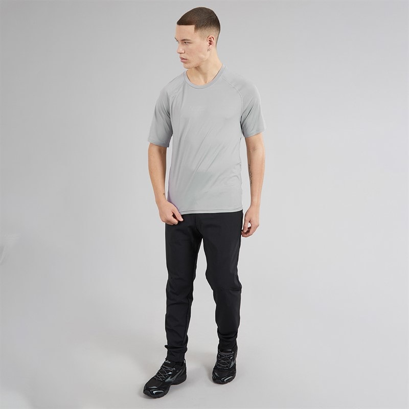 Champion Mens Athletics T-Shirt Grey Khaki - Image 4