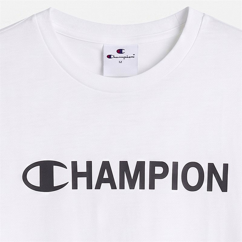 Champion Junior Graphic Shop T-Shirt White - Image 2