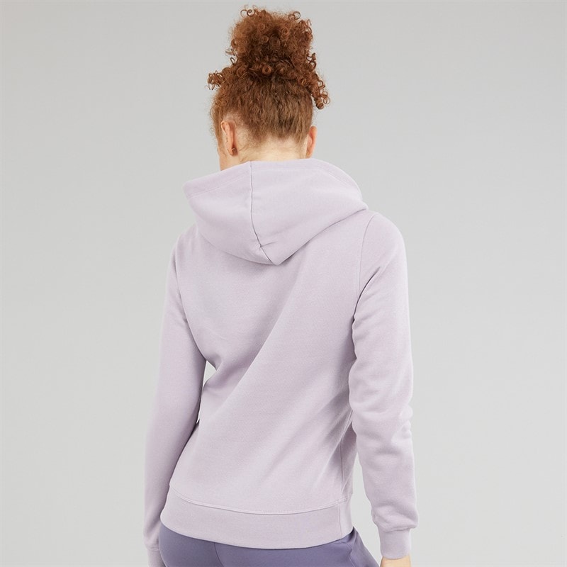 Champion Womens Icons Tonal Logo Hoodie Mauve - Image 2