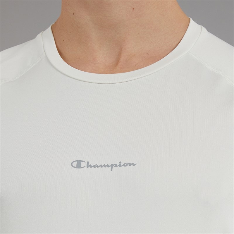 Champion Mens Athletics T-Shirt White - Image 3