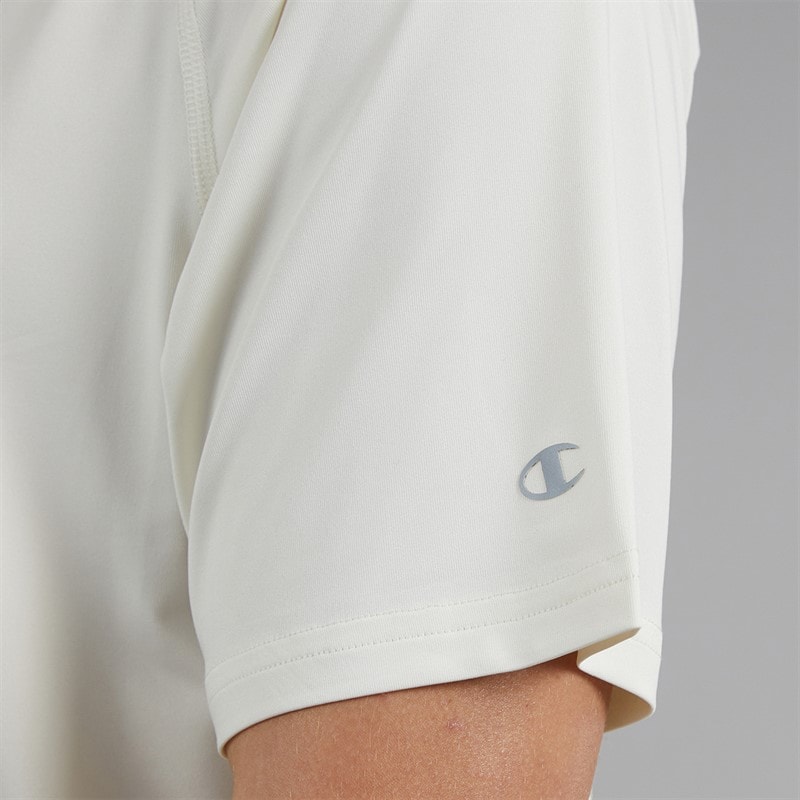 Champion Mens Athletics T-Shirt White - Image 5