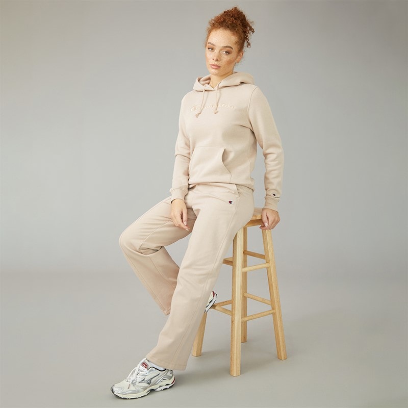 Champion Womens Icons Logo Joggers Cream - Image 4