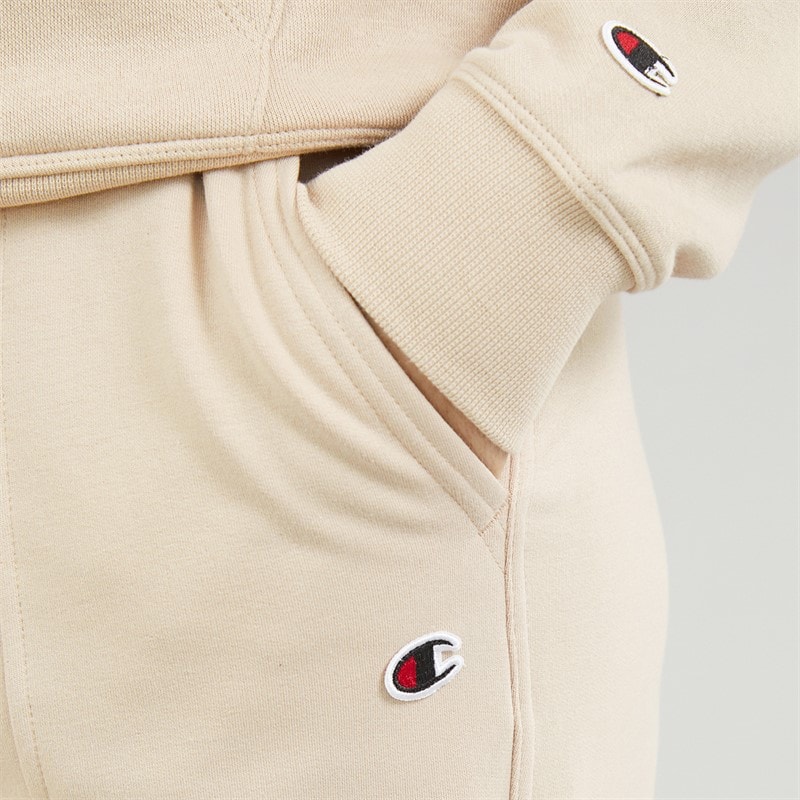 Champion Womens Icons Logo Joggers Cream - Image 5