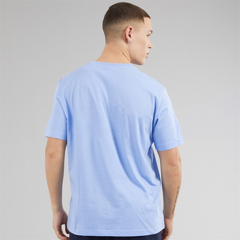 Champion Mens Icons Tonal Logo T-Shirt Powder Blue - Image 2