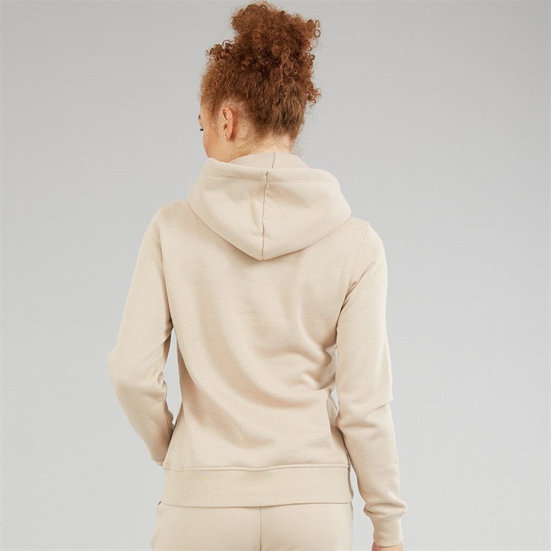 Champion Womens Icons Tonal Logo Hoodie Cream - Image 2