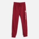 Champion Junior Script Shop Logo Rib Cuff Joggers Red