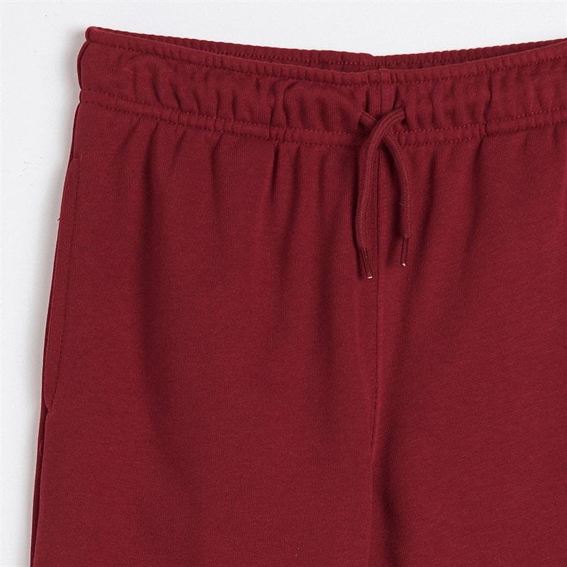Champion Junior Script Shop Logo Rib Cuff Joggers Red - Image 2