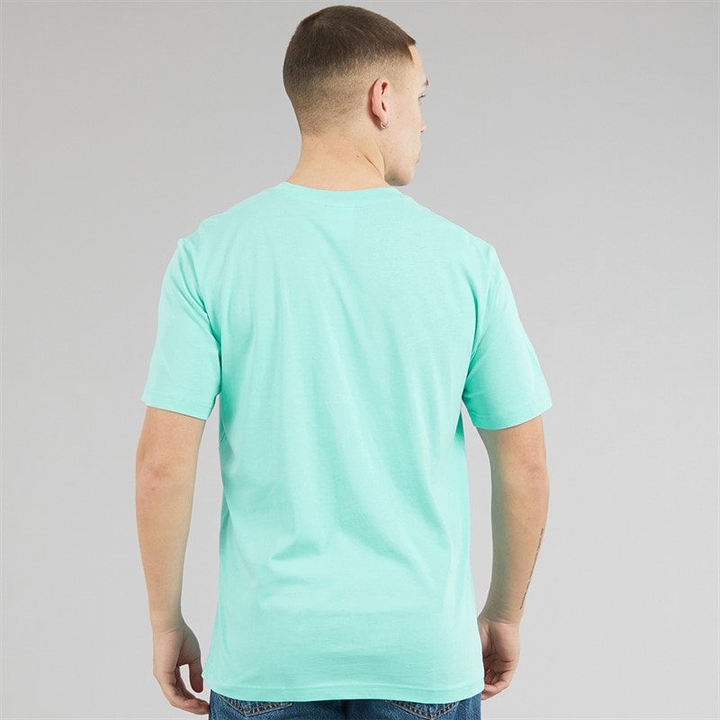 Champion Mens Icons Logo T-Shirt Aqua Blue - Image 2