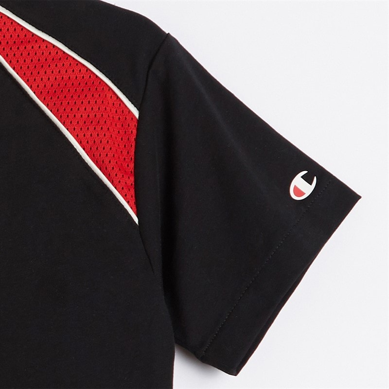 Champion Junior Urban Sport T-Shirt Black/Red/White - Image 4