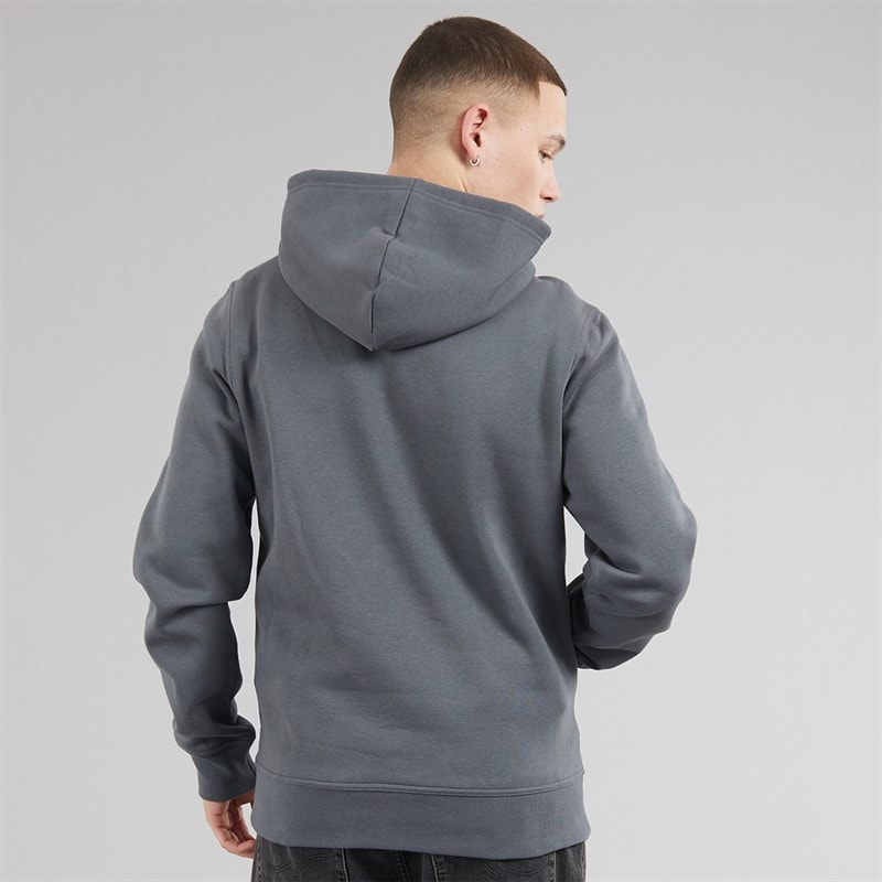 Champion Mens Icons Logo Hoodie Flint Grey - Image 2