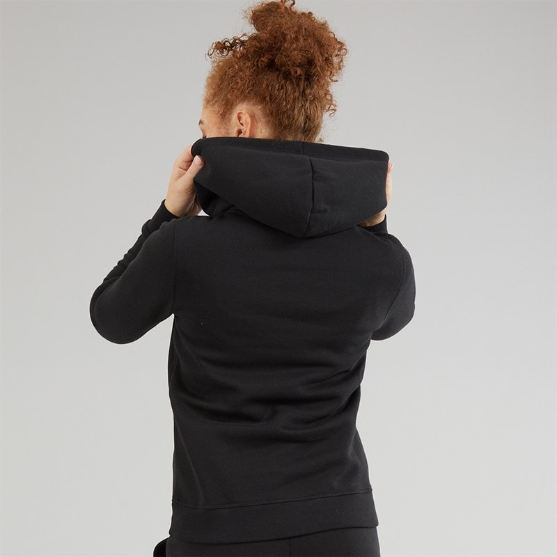 Champion Womens Icons Tonal Logo Hoodie Black - Image 2