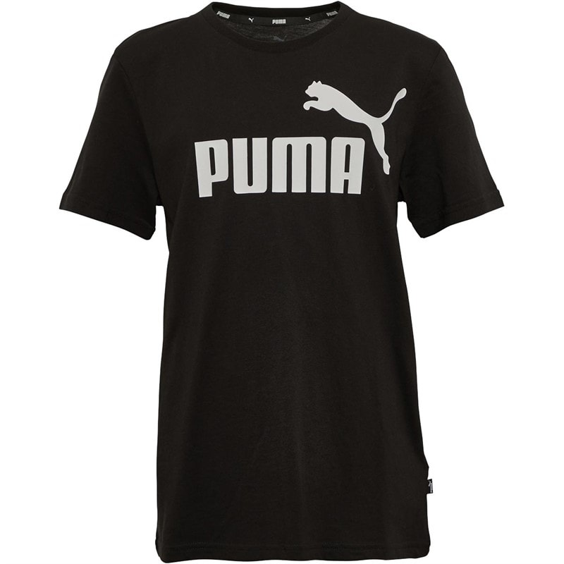 Puma Junior Essentials Big Logo T-shirt Puma Black - Image 1