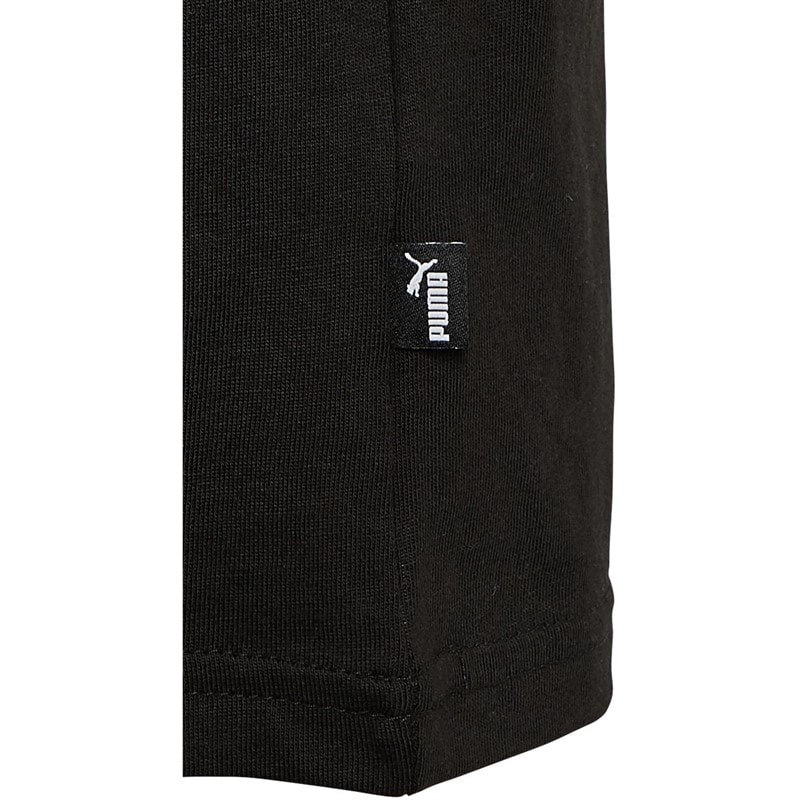Puma Junior Essentials Big Logo T-shirt Puma Black - Image 3