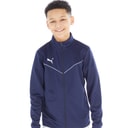 Puma Boys teamRISE Training Poly Track Jacket Peacoat/Puma White