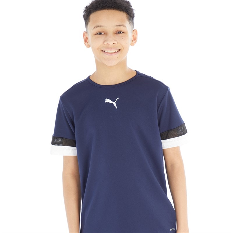 Puma Boys teamRISE Training Jersey Peacoat/Puma Black/Puma White