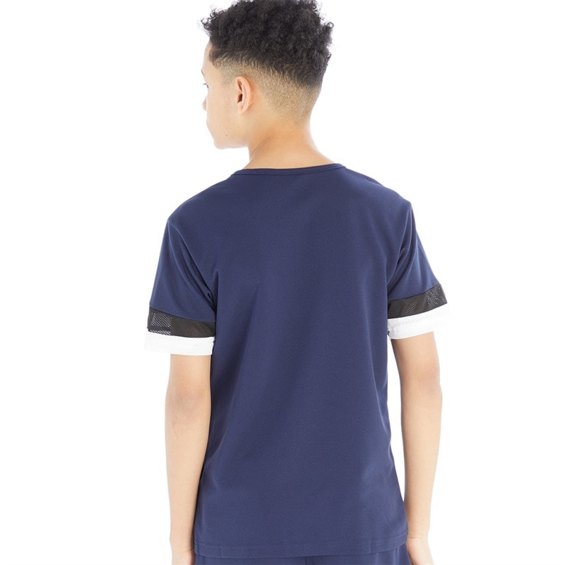 Puma Boys teamRISE Training Jersey Peacoat/Puma Black/Puma White - Image 2