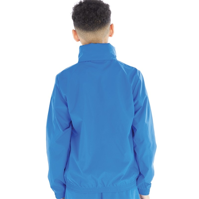 Puma Boys teamRISE All Weather Jacket Electric Blue Lemonade - Image 2