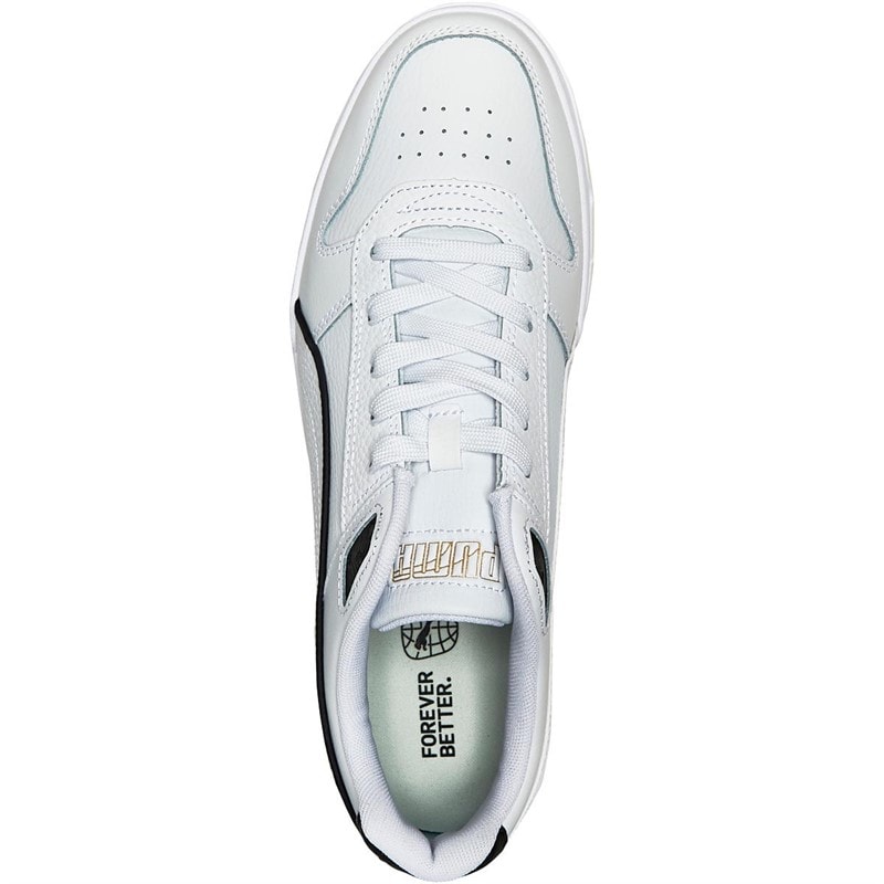 Puma Mens RBD Game Low Trainers White/Black - Image 4