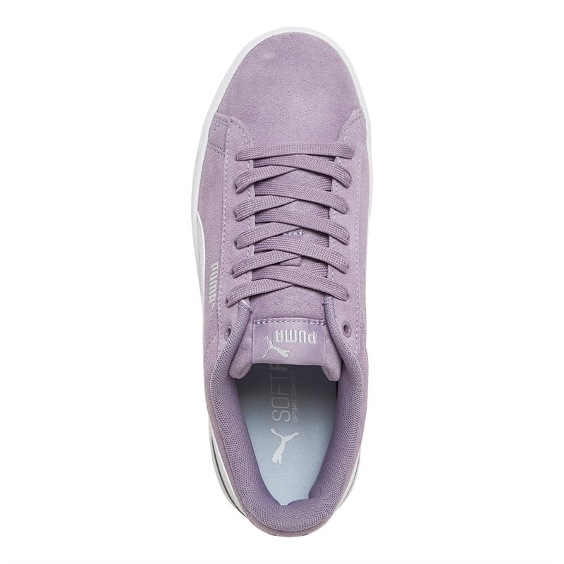 Puma Womens Vikky V3 Trainers Purple - Image 4