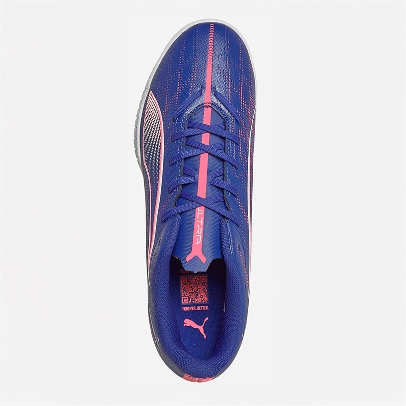 Puma Ultra 5 Play TT Astro Football Boots Lapis Lazui/Puma White/Sunset - Image 4