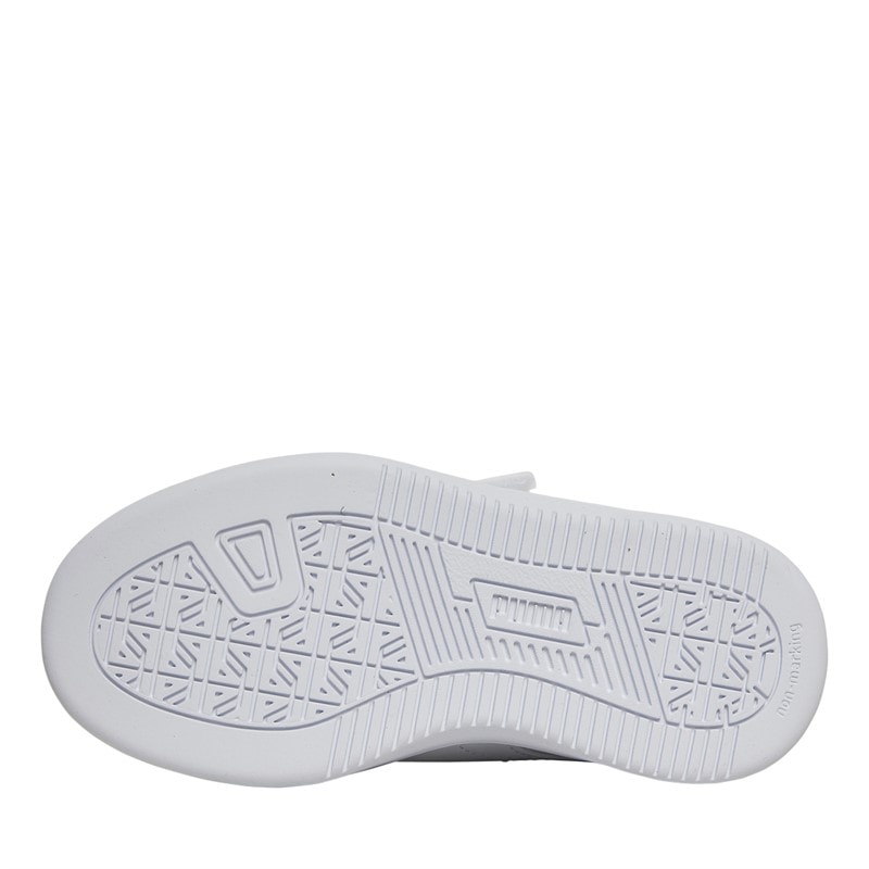 Puma Kids Caven 2.0 AC+ Trainers White/Silver/Blue - Image 2