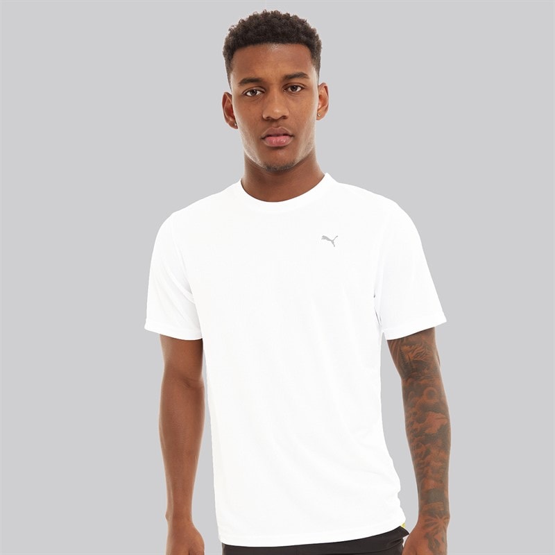 Puma Mens Drycell Performance Top Puma White - Image 1