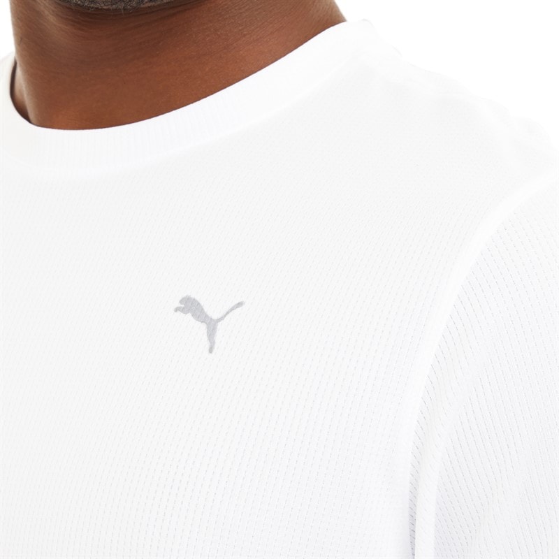 Puma Mens Drycell Performance Top Puma White - Image 3