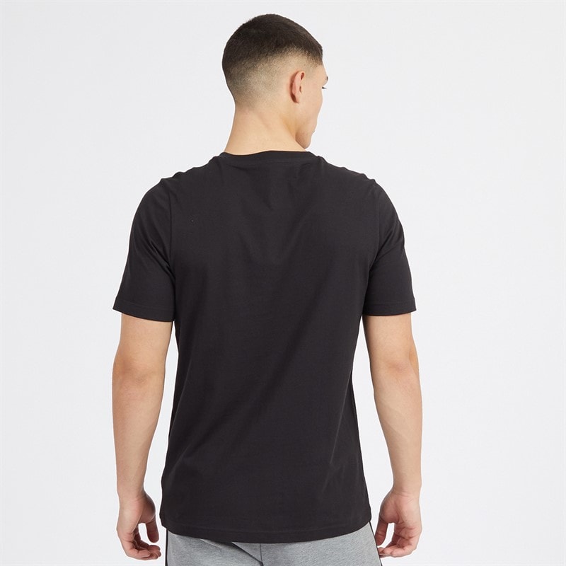 Puma Mens Essentials Small Logo T-Shirt Puma Black - Image 2