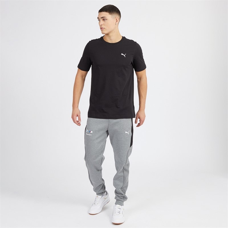 Puma Mens Essentials Small Logo T-Shirt Puma Black - Image 3