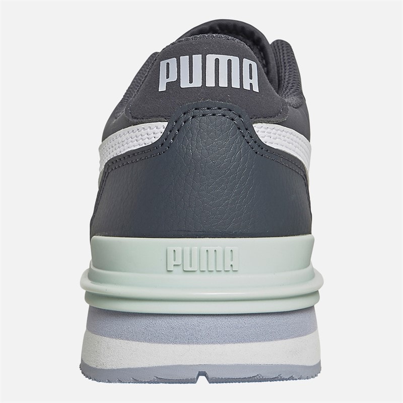 Puma Womens ST Runner V4 Nylon Trainers Grey/White/Cool Weather - Image 3