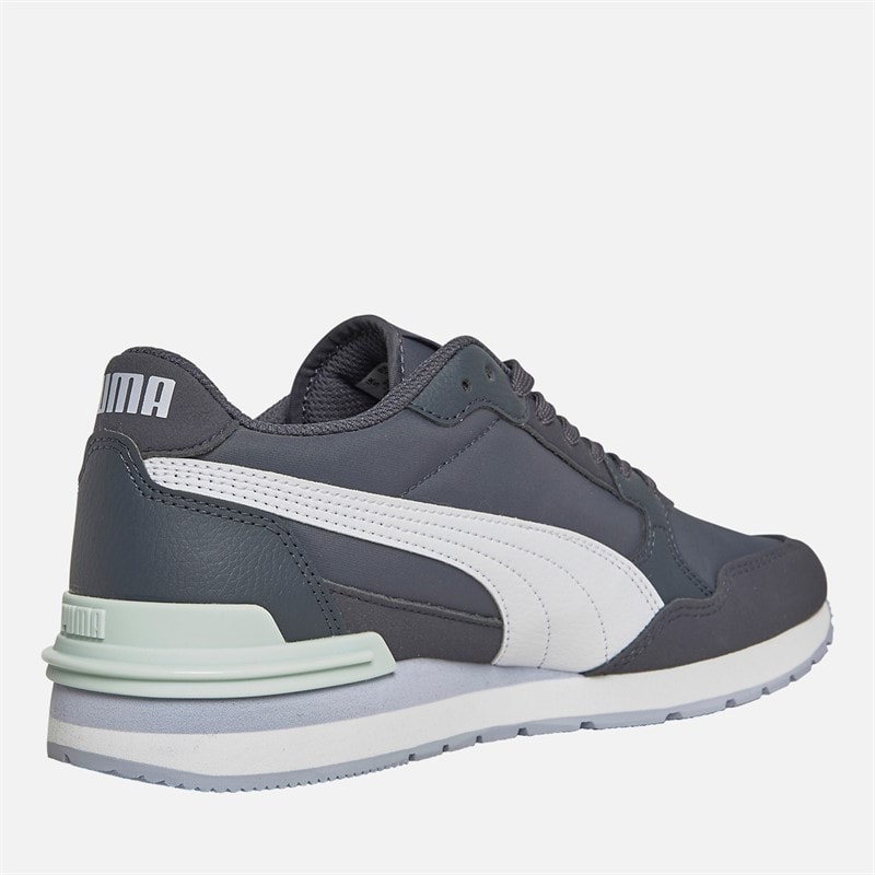 Puma Womens ST Runner V4 Nylon Trainers Grey/White/Cool Weather - Image 5