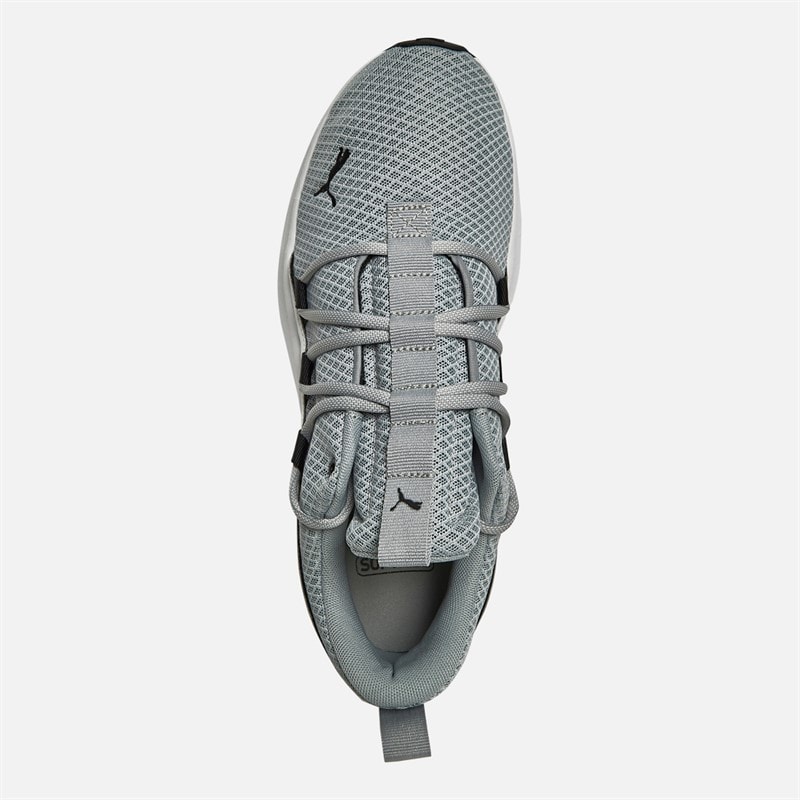 Puma Mens Softride One4All Neutral Running Shoes Cool Mid Gray/Puma Black/Glowing Red - Image 4