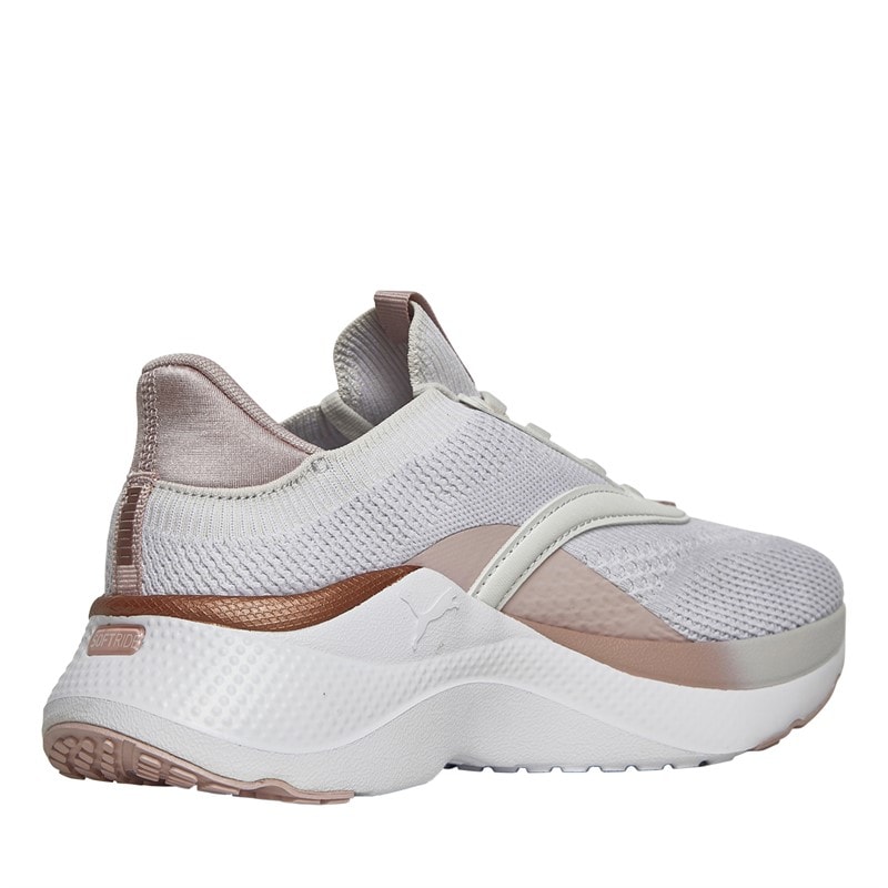 Puma Womens Softride Mayve Neutral Running Shoes Feather Gray/Mauve Mist/Rose Gold - Image 5
