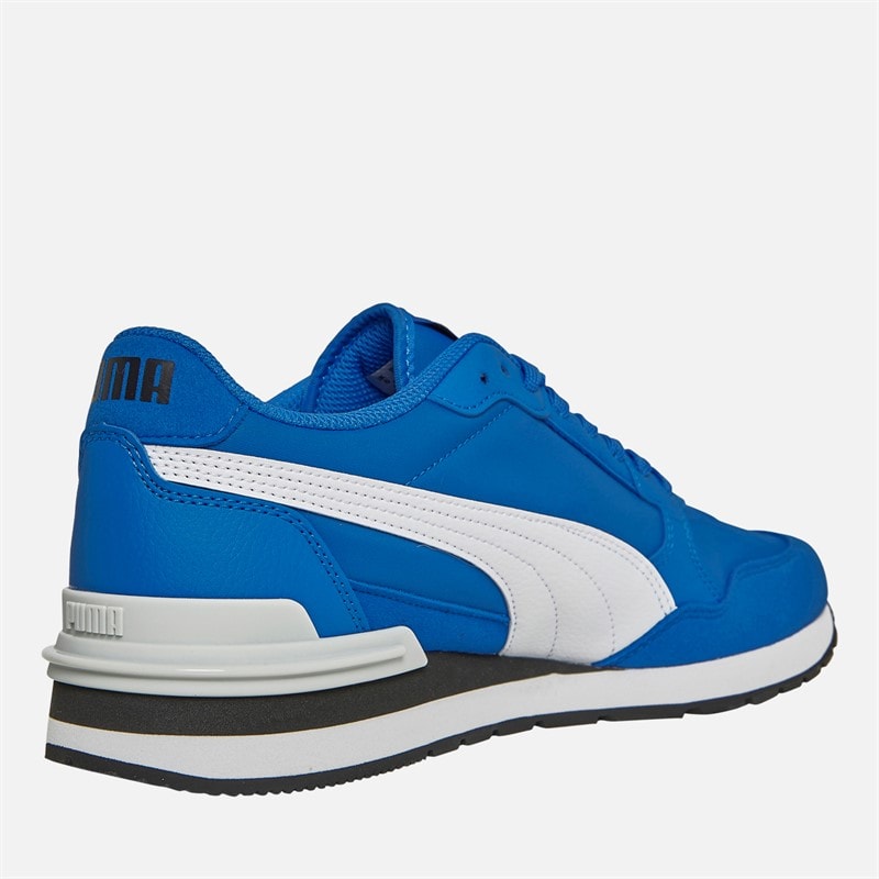 Puma Mens ST Runner V4 Nylon Trainers Vivid Blue/White/Black - Image 5