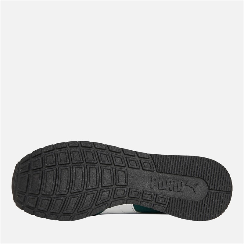 Puma Mens ST Runner V4 Nylon Trainers Dark Myrtle/White/Black - Image 2