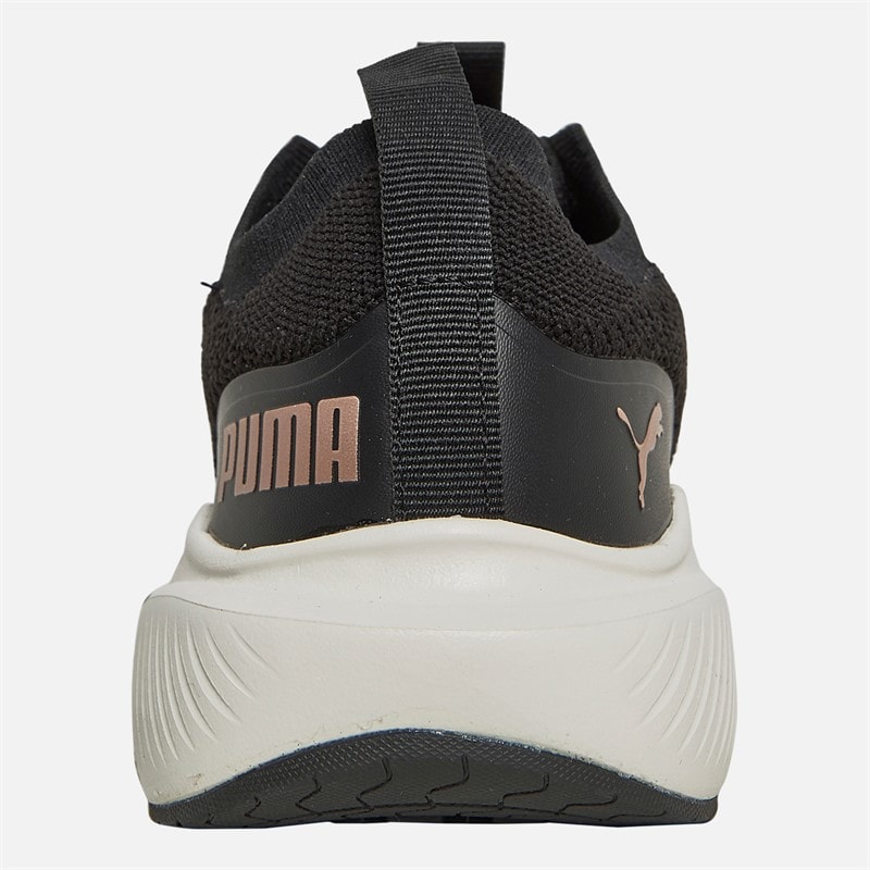 Puma Womens Skyrocket Lite Engineered Neutral Running Shoes Puma Black/Rose Gold - Image 3