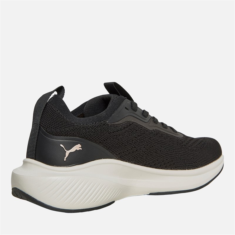 Puma Womens Skyrocket Lite Engineered Neutral Running Shoes Puma Black/Rose Gold - Image 5