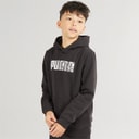 Puma Junior Boys Sportstyle Fleece Hoodie Puma Black