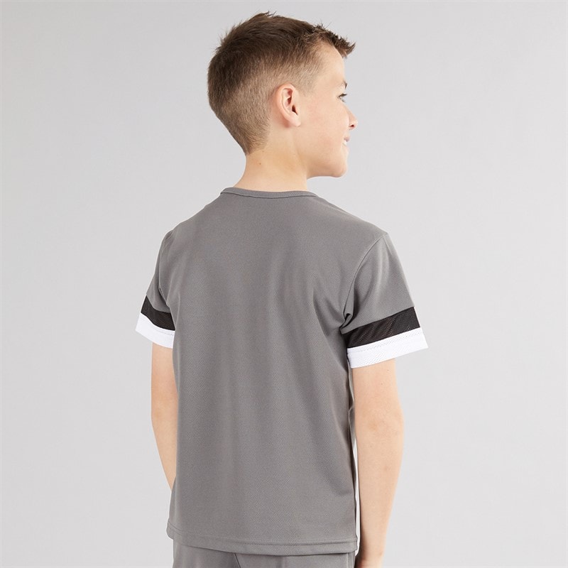 Puma Boys teamRISE Training Jersey Smoked Pearl/Puma Black/Puma White - Image 2