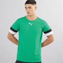 Puma Mens teamRISE Training Jersey Pepper Green/Puma Black/Puma White