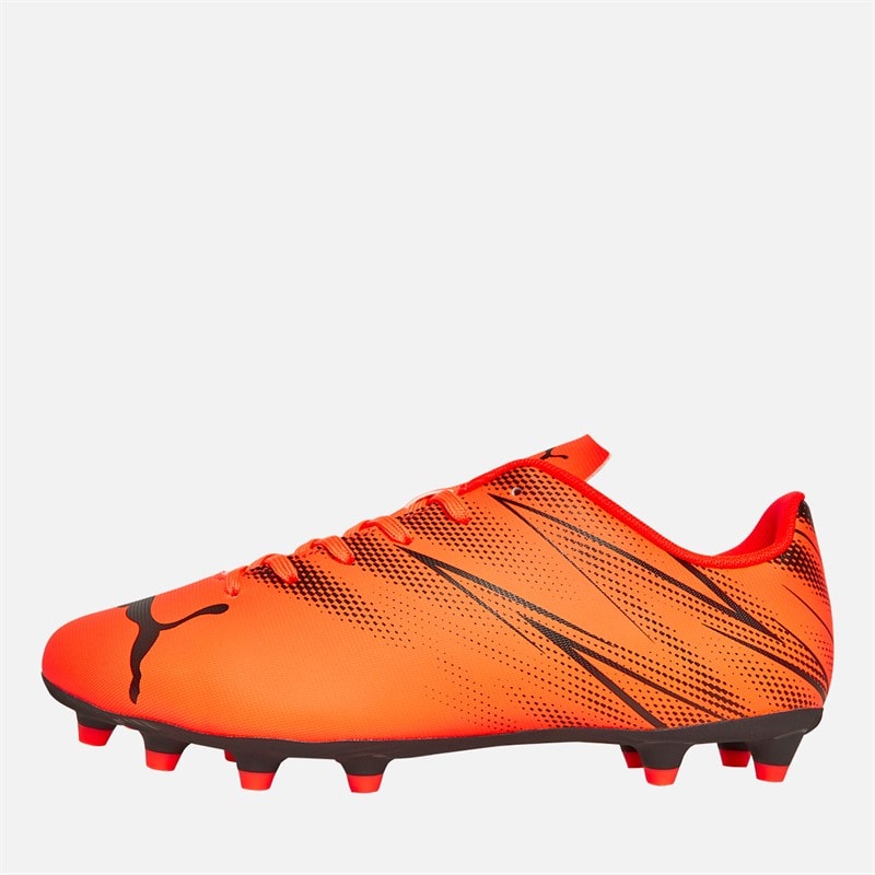 Puma Mens Attacanto FG/AG Firm/Artificial Ground Football Boots Glowing Red/Puma Black - Image 1