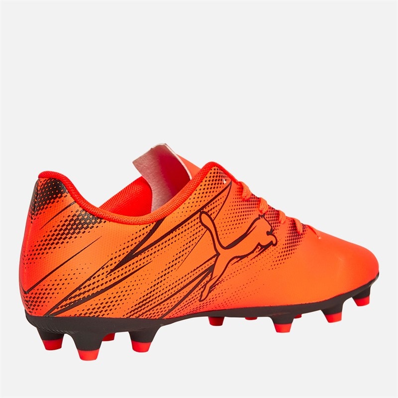 Puma Mens Attacanto FG/AG Firm/Artificial Ground Football Boots Glowing Red/Puma Black - Image 5