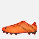 Puma Junior Attacanto FG/AG Firm/Artificial Ground Football Boots Glowing Red/Puma Black