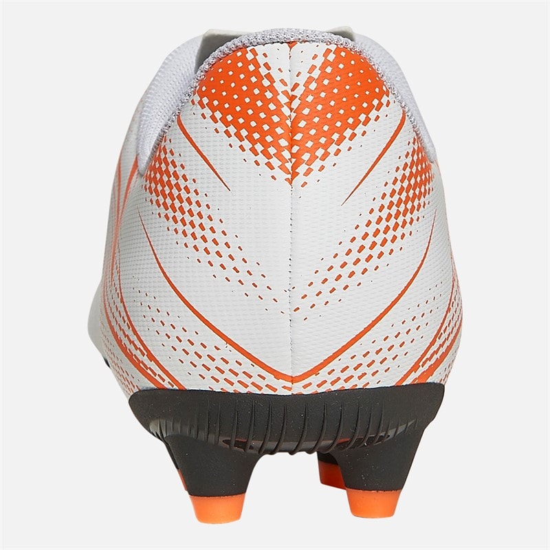 Puma Junior Attacanto FG/AG Firm/Artificial Ground Football Boots Puma White/Glowing Red - Image 3